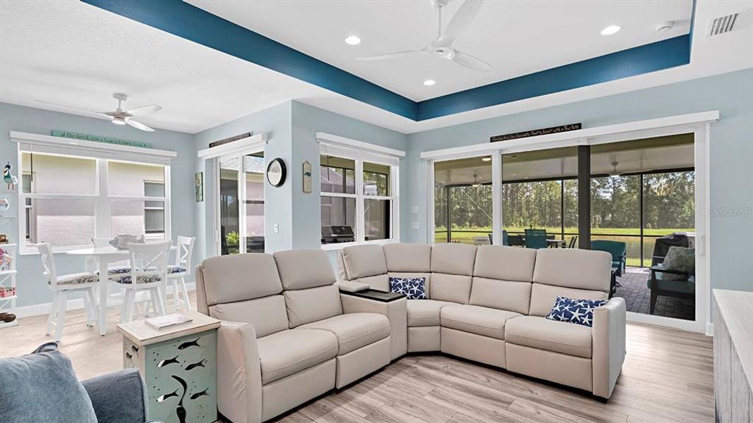 Furnished interior view inside a new home in , Daytona Beach (Image 27).