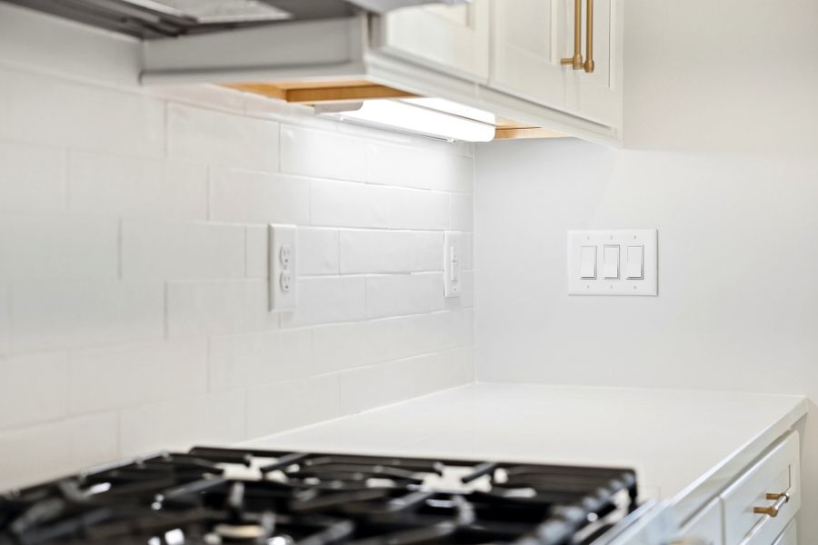 Representative interior finishes for a home built from the The Lofton by RobuckHomes in Downtown Wilmington Collective, Wilmington (Image 62).