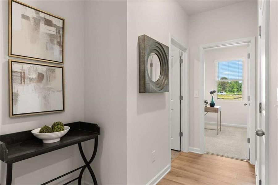 Furnished interior view inside a new home in Hillbrooke Preserve, Conyers (Image 18).