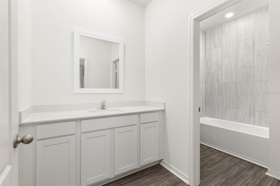 Furnished interior view inside a new home in Peach Crossings, Winter Haven (Image 5).
