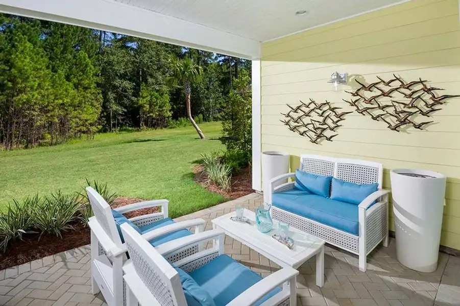 Representative exterior details of a home built from the Parrot by Minto Communities in Latitude Margaritaville Hilton Head, Hardeeville (Image 2). Representative exterior details of a home built from the Parrot by Minto Communities in Latitude Margaritaville Hilton Head, Hardeeville (Image 2).