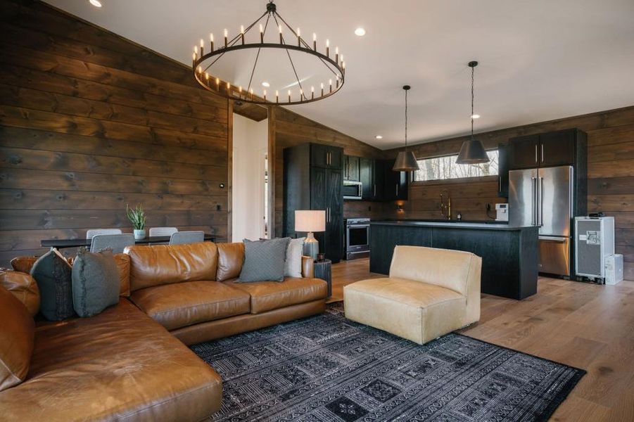 Furnished interior view inside a new home in , Mineral Bluff (Image 19).