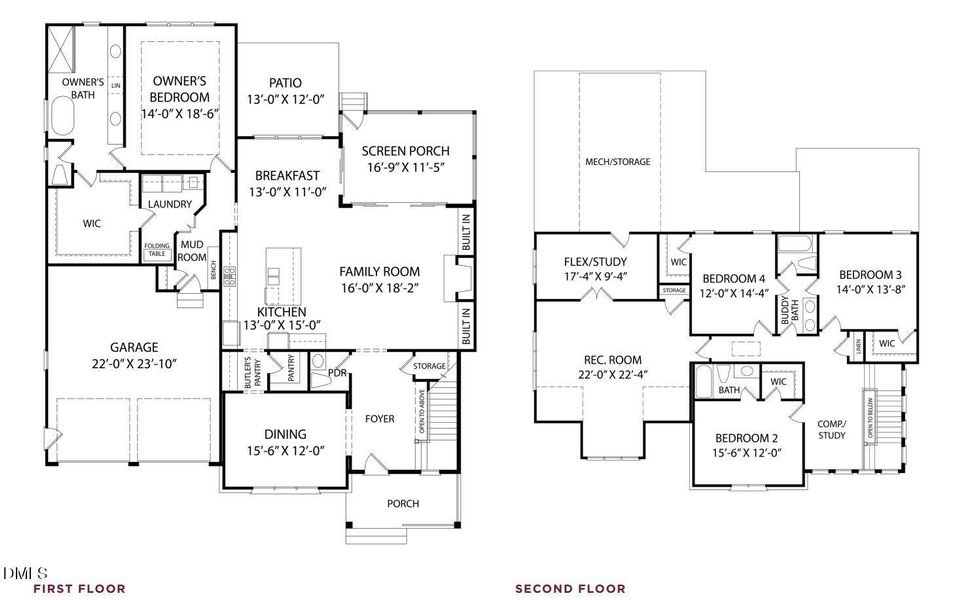 Lot 169 Floor Plan