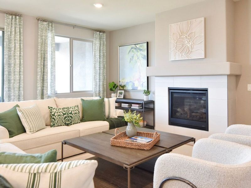 Representative furnished interior of a home built from the The Harmony by Davidson Homes LLC in North Ridge at Pronghorn Ranch, Prescott Valley (Image 31). Representative furnished interior of a home built from the The Harmony by Davidson Homes LLC in North Ridge at Pronghorn Ranch, Prescott Valley (Image 31).