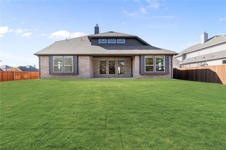 Exterior details and patio area of a home in Ridgepoint, Midlothian (Image 25). Exterior details and patio area of a home in Ridgepoint, Midlothian (Image 25).