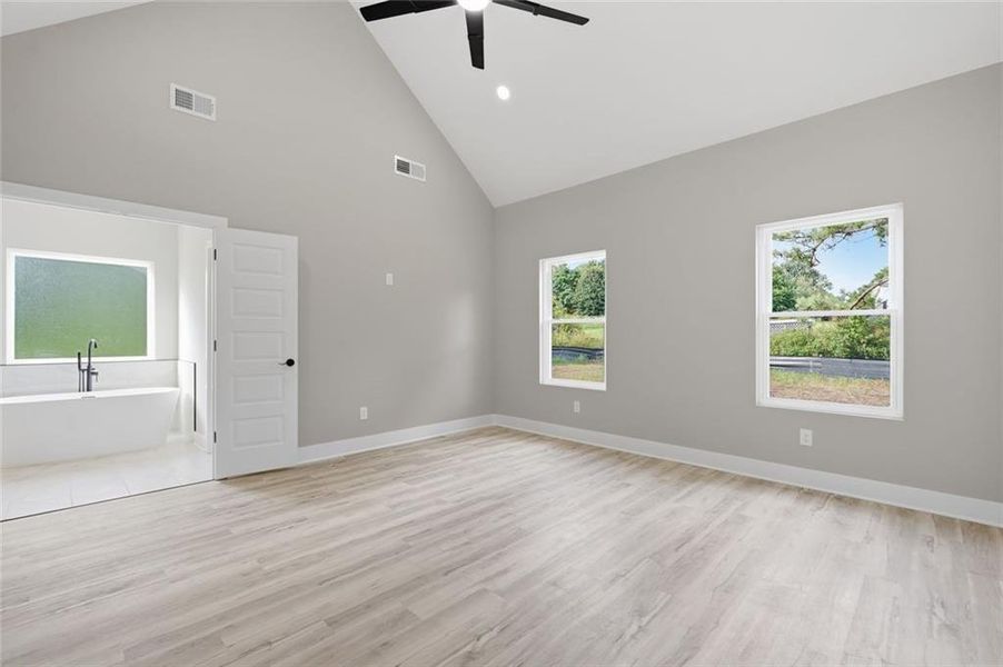 Spacious, unfurnished interior of a new home in , Commerce (Image 29). Spacious, unfurnished interior of a new home in , Commerce (Image 29).
