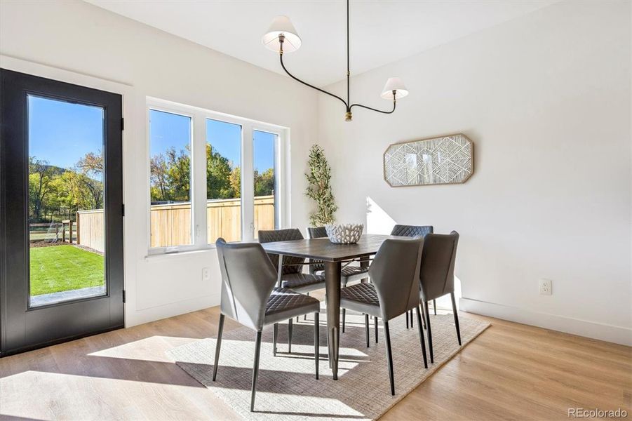 Furnished interior view inside a new home in , Golden (Image 11).