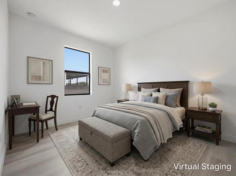 Bedroom 2 Staged