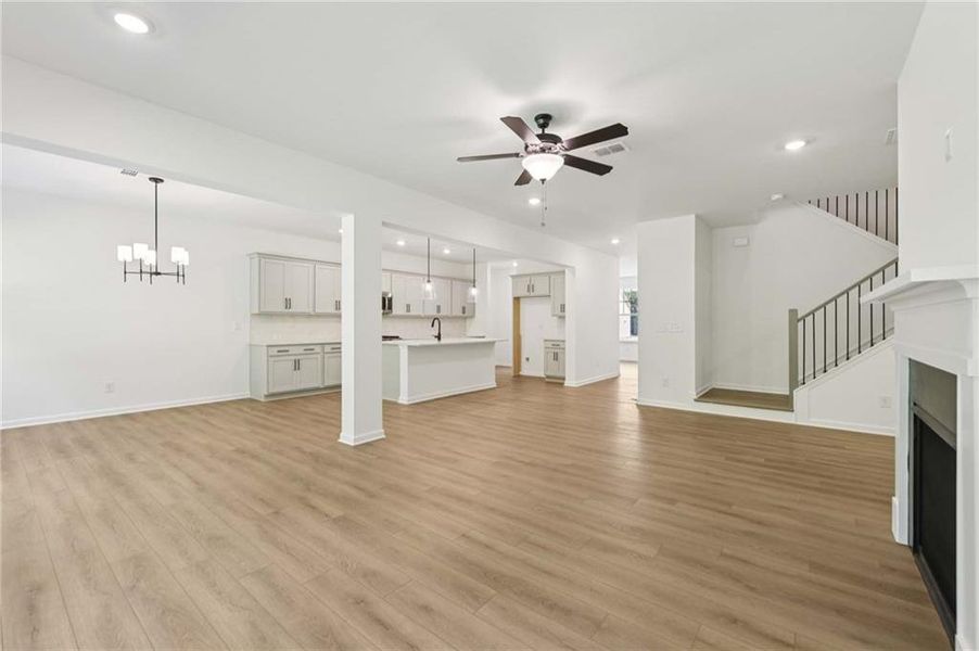 Spacious, unfurnished interior of a new home in Creekside, Dawsonville (Image 46).