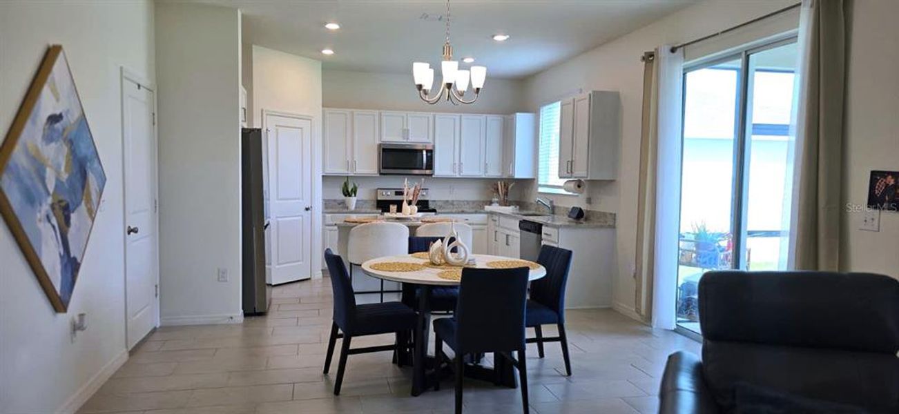 Furnished interior view inside a new home in , St. Cloud (Image 5).