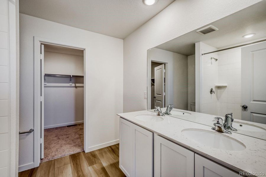 Furnished interior view inside a new home in Percheron, Colorado Springs (Image 3).