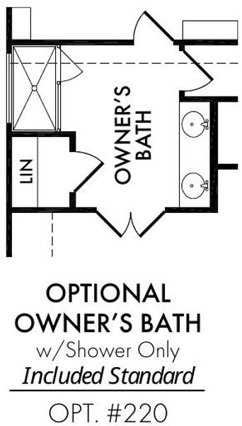 Master Bath – Shower Only Master Bath – Shower Only