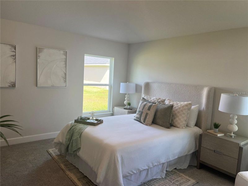 Furnished interior view inside a new home in Abbey Glen, Dade City (Image 7).