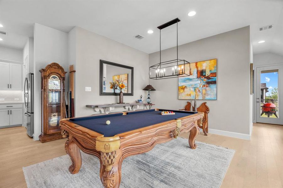 Furnished interior view inside a new home in , Fort Worth (Image 16).