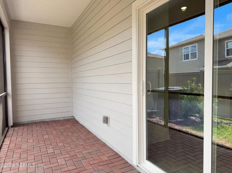 Exterior details and patio area of a home in , St. Augustine (Image 3). Exterior details and patio area of a home in , St. Augustine (Image 3).