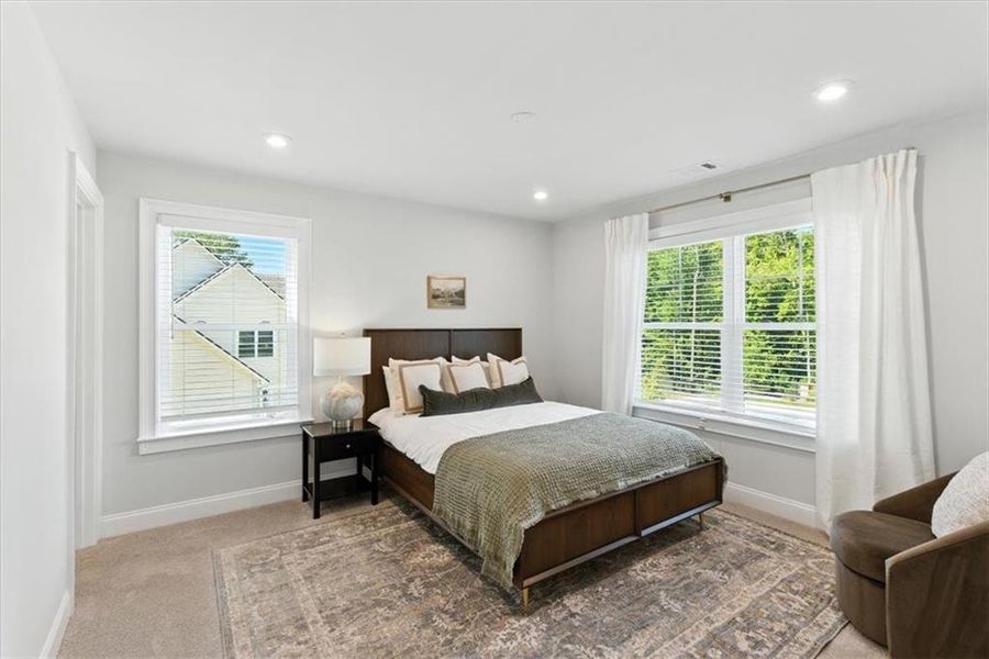 Furnished interior view inside a new home in Ford Landing, Acworth (Image 29).
