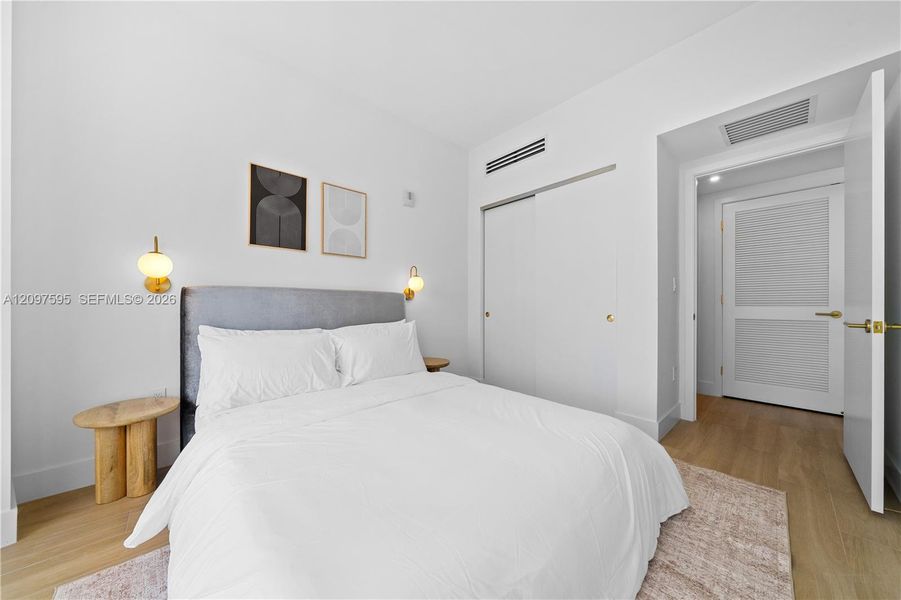 Furnished interior view inside a new home in , Miami (Image 13).