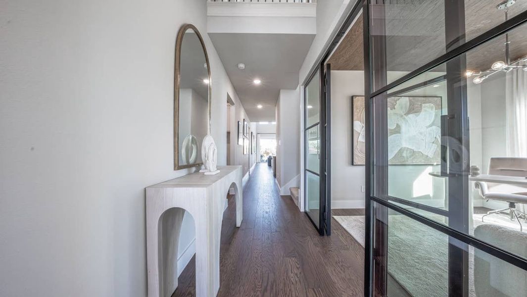 Representative furnished interior of a home built from the Roosevelt Select F by First Texas Homes in Parkside, Denton (Image 8).