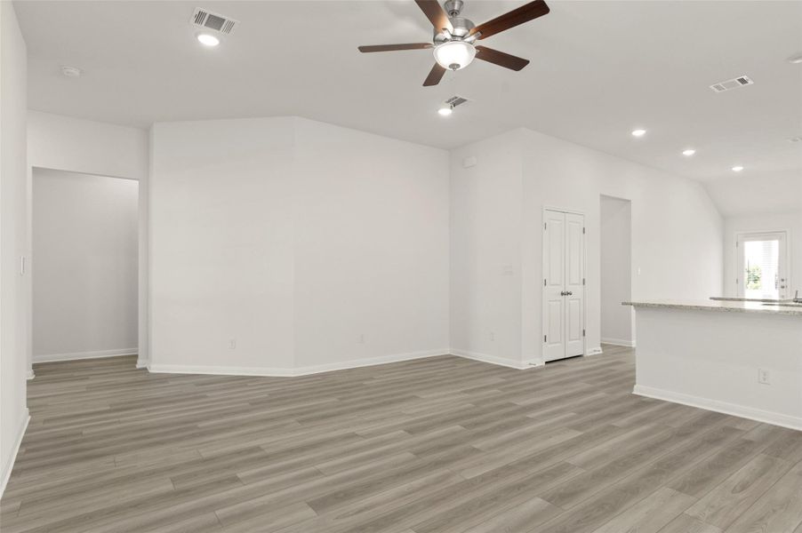 Spacious, unfurnished interior of a new home in Orchard Ridge, Liberty Hill (Image 13). Spacious, unfurnished interior of a new home in Orchard Ridge, Liberty Hill (Image 13).