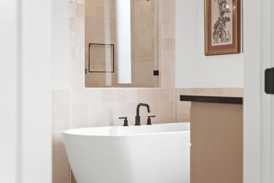 Close-up of interior finishes inside a home in Santa Rita Ranch, Liberty Hill (Image 21).