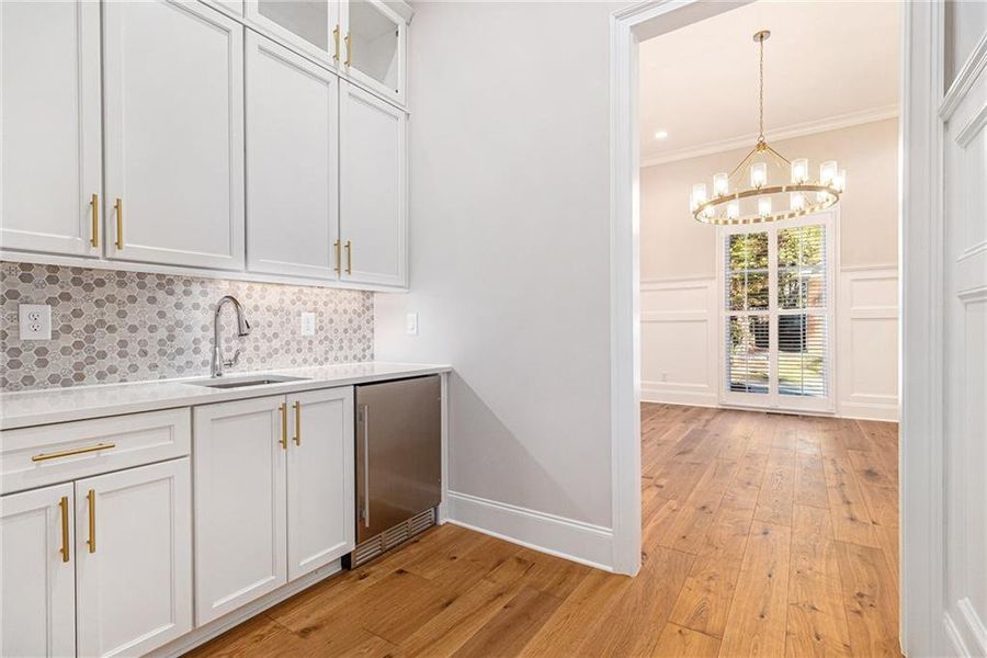 Furnished interior view inside a new home in , Brookhaven (Image 18).
