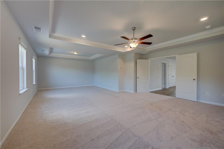 Spacious, unfurnished interior of a new home in Westwind Estates, Hampton (Image 19).