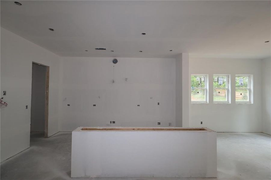In-progress construction of a new home in Settingdown Farms, Cumming, GA (Image 10).