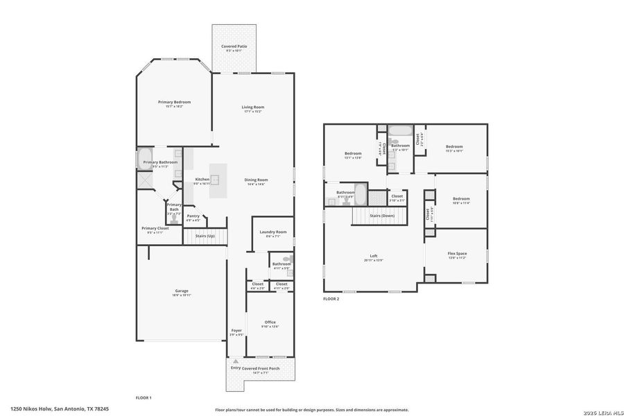 2D floor plan layout of this home in Arcadia Ridge - Premier Series, San Antonio, TX (Image 7).