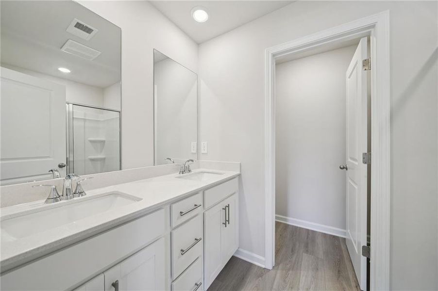 Furnished interior view inside a new home in Artisan Walk, Fairburn (Image 11).