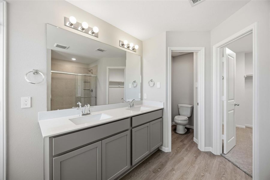 Furnished interior view inside a new home in , Houston (Image 7).