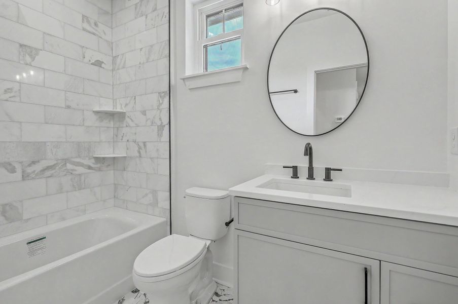 Furnished interior view inside a new home in , Charleston (Image 13).