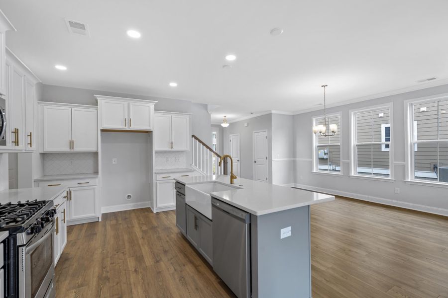 Furnished interior view inside a new home in Wildcat Chase, Summerville (Image 7).
