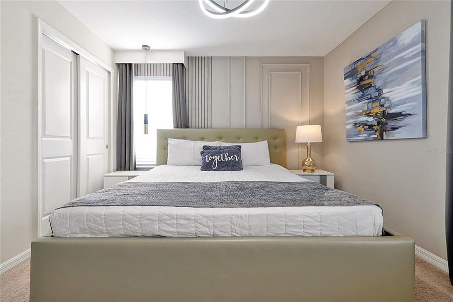 Furnished interior view inside a new home in Windsor Island Resort, Davenport (Image 10).