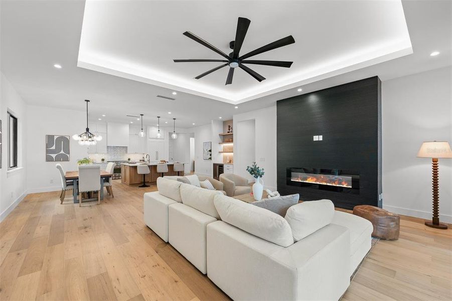 Furnished interior view inside a new home in , Orlando (Image 5).