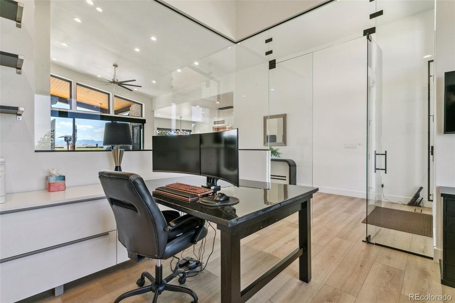 Furnished interior view inside a new home in , Colorado Springs (Image 36).
