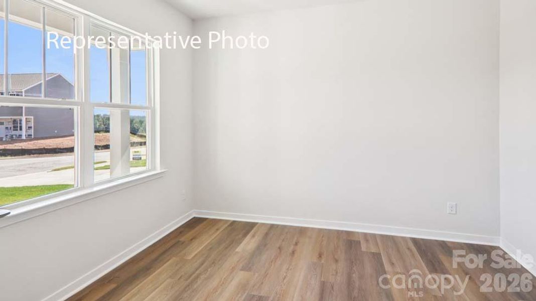 Spacious, unfurnished interior of a new home in The Hamptons at Hickory, Hickory (Image 12).