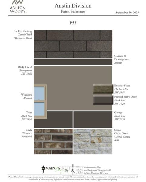 Sample of building materials used in homes in Willow Springs, Buda (Image 4). Sample of building materials used in homes in Willow Springs, Buda (Image 4).