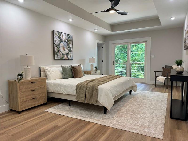 Furnished interior view inside a new home in , East Point (Image 8).