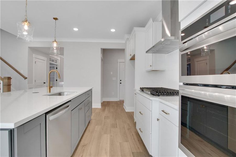 Furnished interior view inside a new home in Marble Tree, Ball Ground (Image 14).