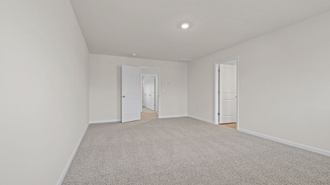 Spacious, unfurnished interior of a new home in Bentley Park, Greenwood (Image 29). Spacious, unfurnished interior of a new home in Bentley Park, Greenwood (Image 29).