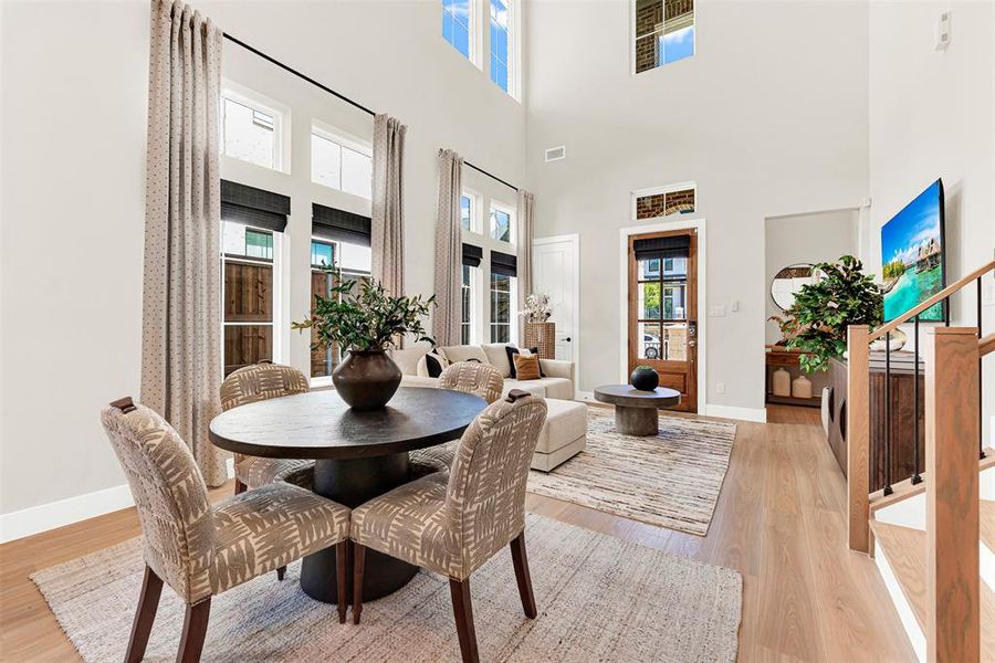 Furnished interior view inside a new home in , Frisco (Image 5).