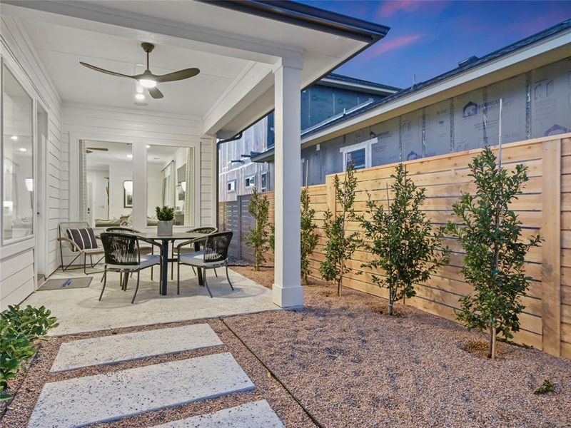 Back Patio (Staged Panhandle)