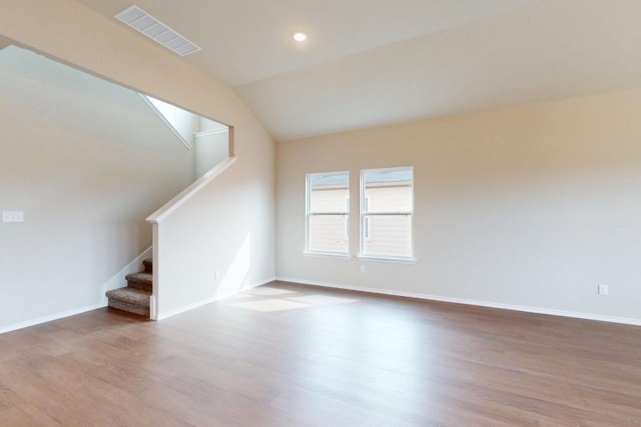 Spacious, unfurnished interior of a new home in Carillon, Manor (Image 15).