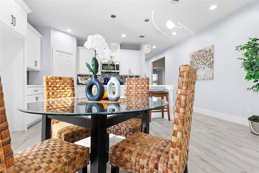 Furnished interior view inside a new home in , Bonham (Image 7).