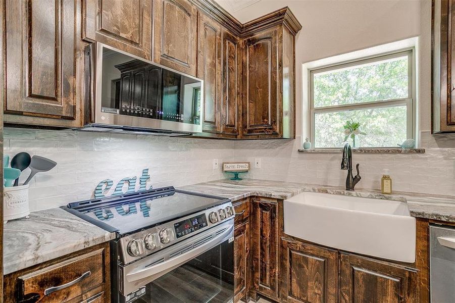 Furnished interior view inside a new home in , Perrin (Image 8).