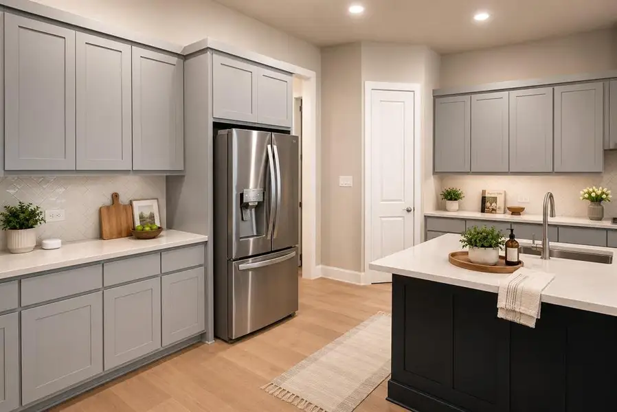 Lots of cabinets with space for coffee bar Lots of cabinets with space for coffee bar