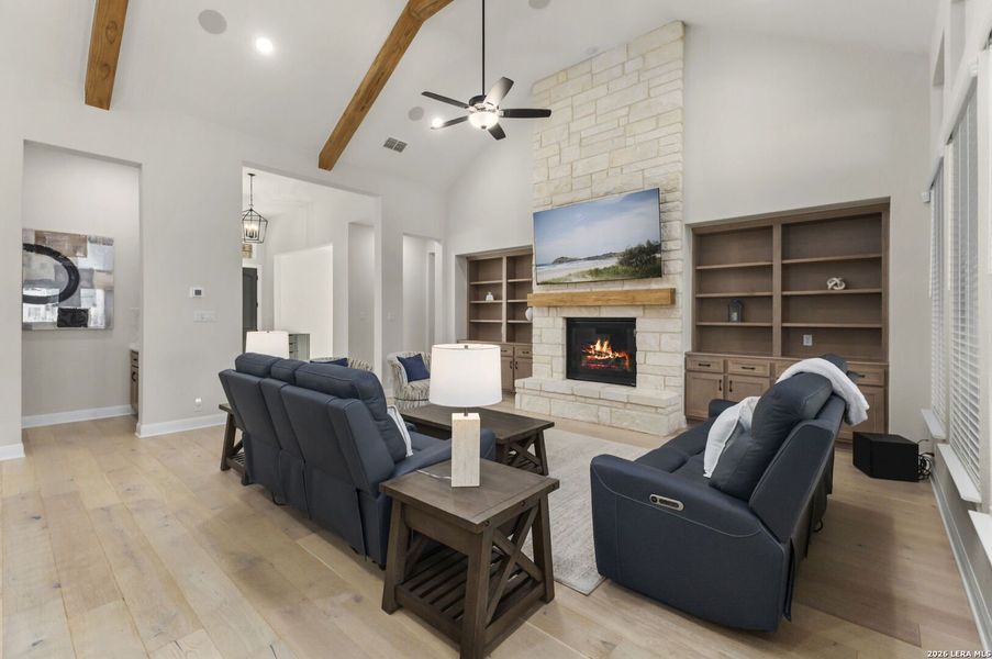 Furnished interior view inside a new home in Waldsanger, New Braunfels (Image 41).