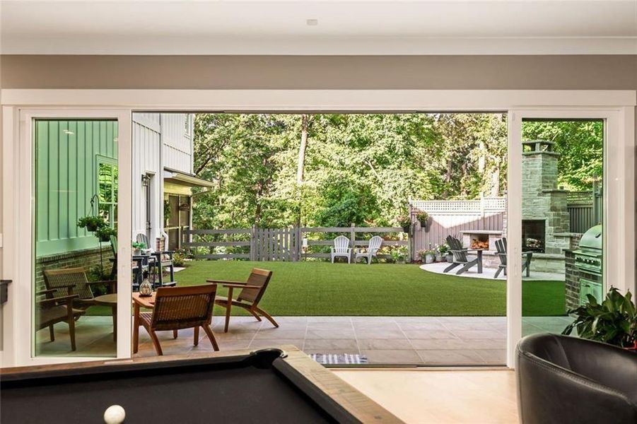 Exterior details and patio area of a home in , Gainesville (Image 22).