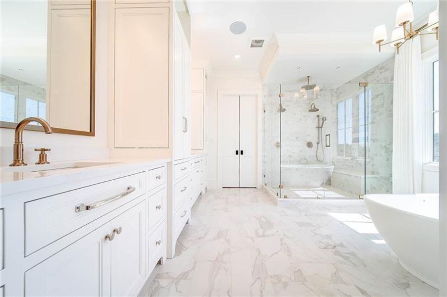 Furnished interior view inside a new home in , Milton (Image 6).