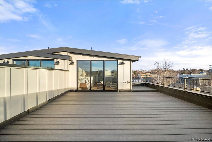 Exterior details and patio area of a home in , Denver (Image 22). Exterior details and patio area of a home in , Denver (Image 22).